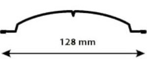 Размеры металлического штакетника Barrera grande 128