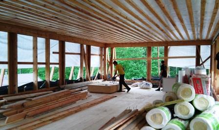 Устройство мансардной крыши