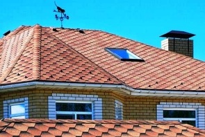 мягкая кровля из гибкой черепицы