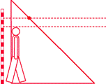 Угол обзора мансардных окон Рото - пример 1