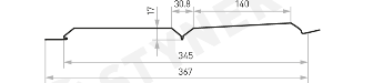 Размеры софита Евробрус Стинержи